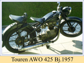 Touren AWO 425 Bj.1957