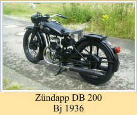 Zündapp DB 200  Bj 1936