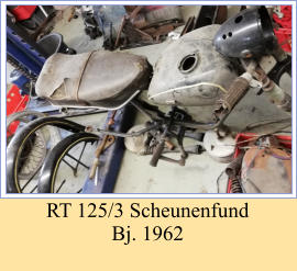 RT 125/3 Scheunenfund Bj. 1962