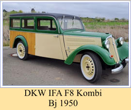 DKW IFA F8 Kombi Bj 1950